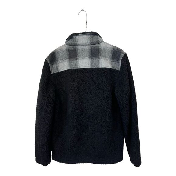 NWT Pendleton | Livingston Faux Shearling Fleece Full Zip Jacket Wool Blend S - Picture 2 of 8